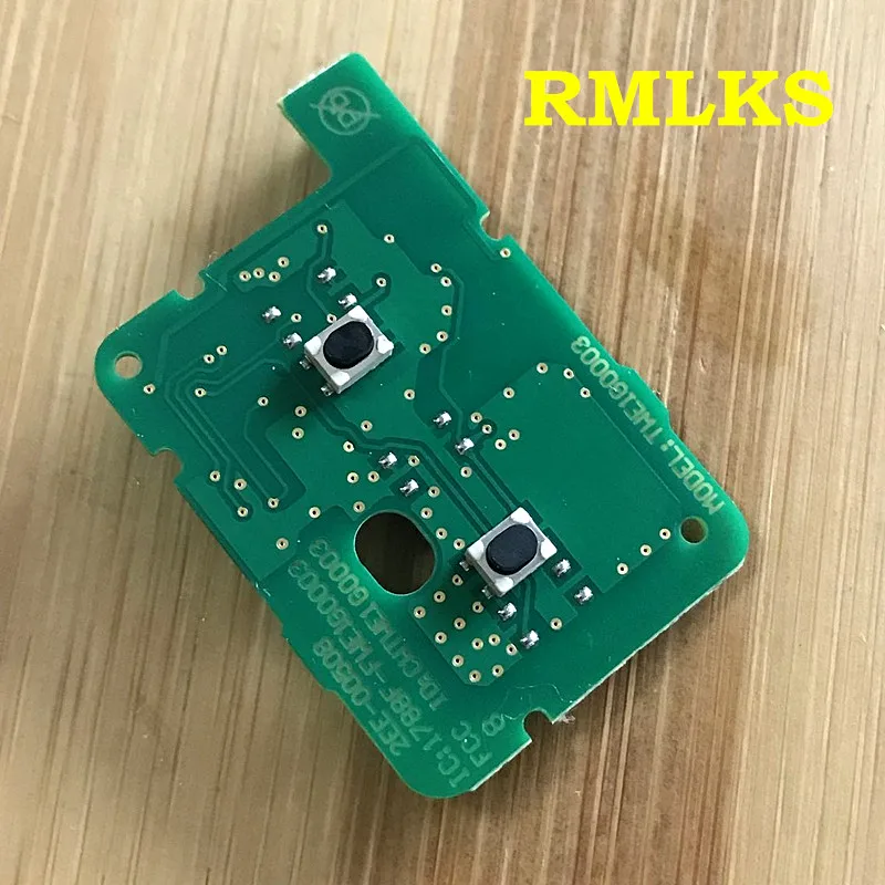 Новый автомобильный ключ с 2 кнопками дистанционного управления 433 мгц чипом PCF7961M