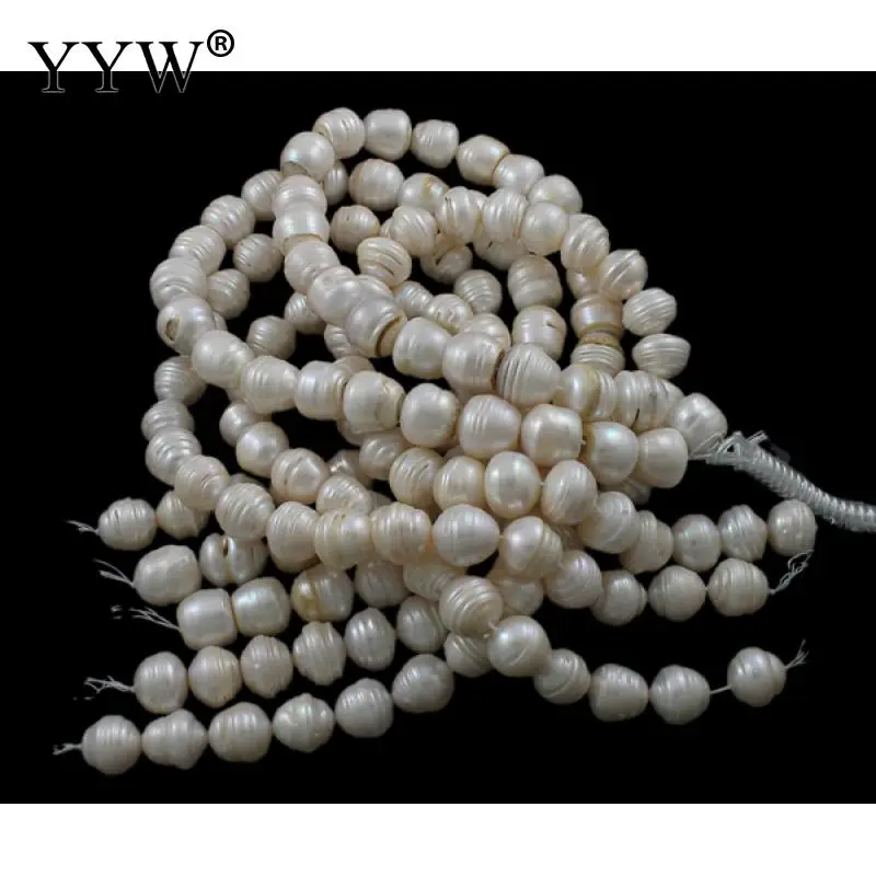 

Cultured Potato Freshwater Pearl Beads natural white 12.5-14mm Approx 0.8mm Approx 15.7 Inch Sold By KG
