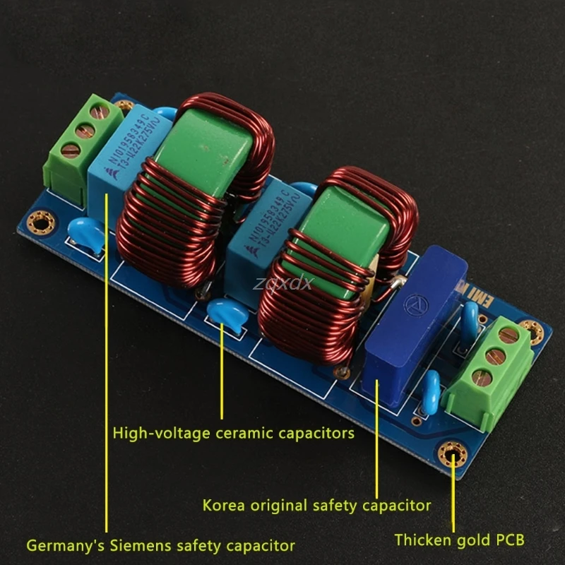3900 Вт EMI 18A высокочастотная плата фильтра питания DIY комплекты для усилителя динамика Прямая поставка