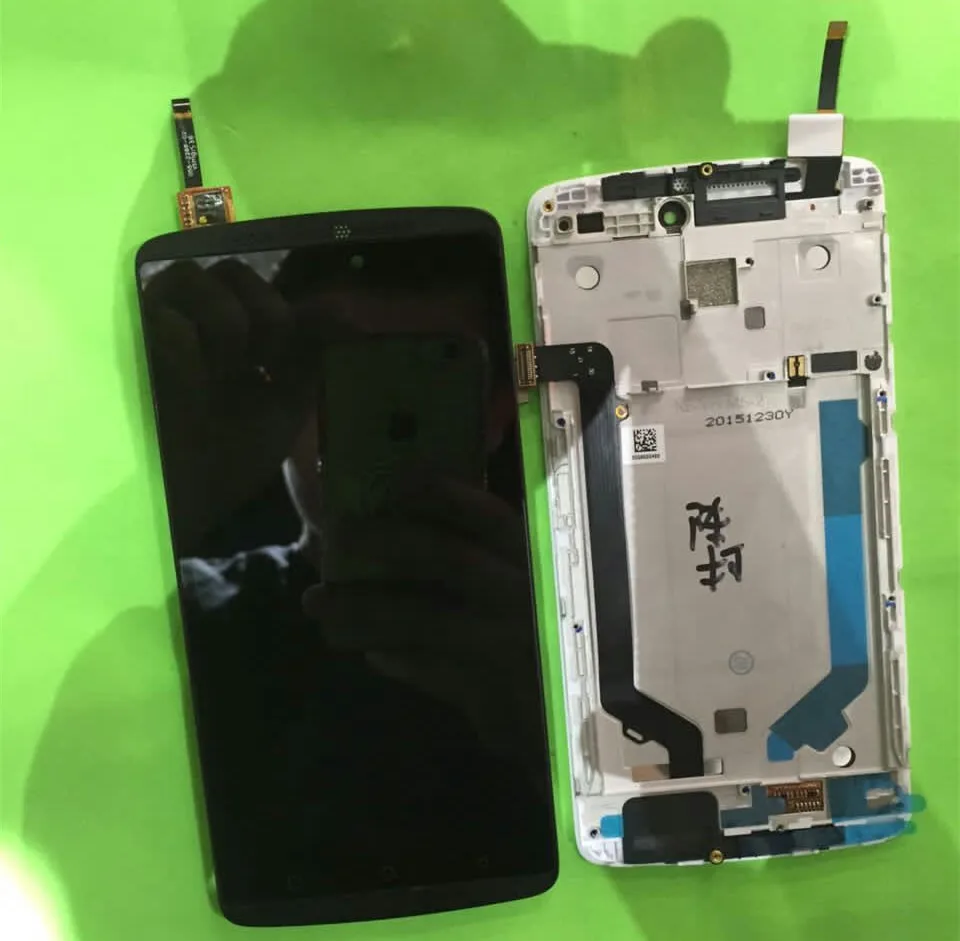 Оригинальный Для Lenovo K4 NOTE A7010 ЖК экран дисплей с рамкой Сенсорная панель