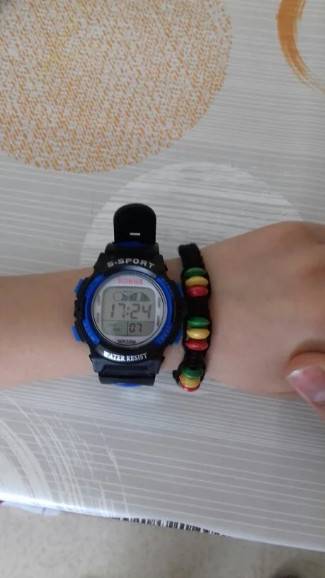 Relojes HOMBRE 2018 Водонепроницаемый для мальчиков цифровой светодиодный спортивные
