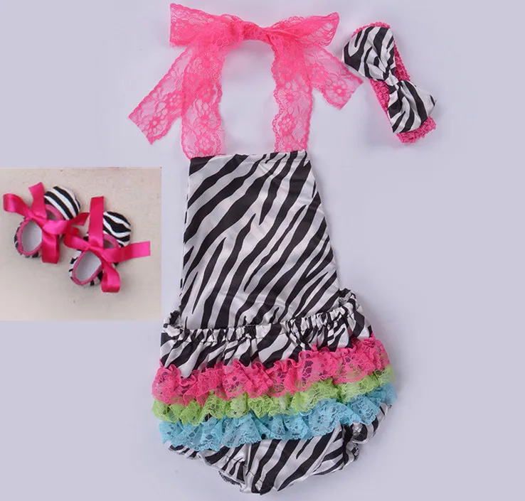 Новорожденный малыш Кружева рябить комбинезон летний Ребенок onesie одежда Девушки