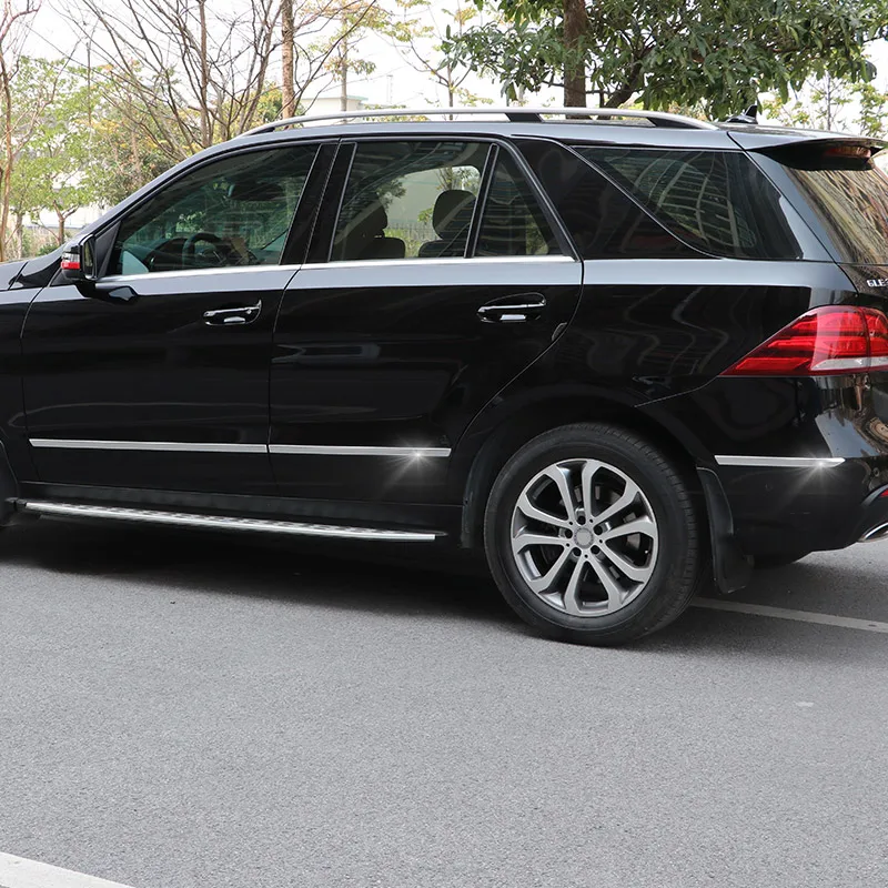 Авто обшивка кузова полоса двери боковая формовочная отделка для Mercedes-Benz ML320 2012 GLE W166 350d amg аксессуары для внешней отделки