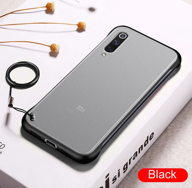 Для Xiao mi 9 mi 9 Red mi K20 Pro Чехол-Бампер Жесткий ПК прозрачный Гибридный чехол с кристаллами для xiaomi mi 9 se с металлическим кольцом для пальца