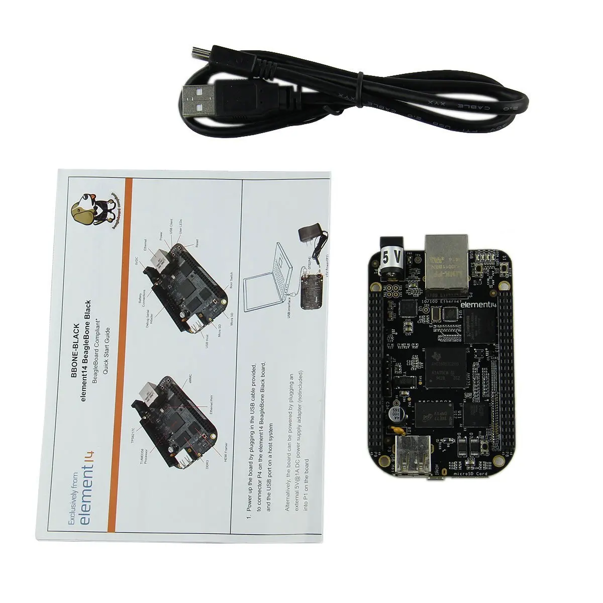 Embest BeagleBone BB Черный 1 ГГц TI AM3358x Cortex-A8 макетная плата REV C версия | Электронные