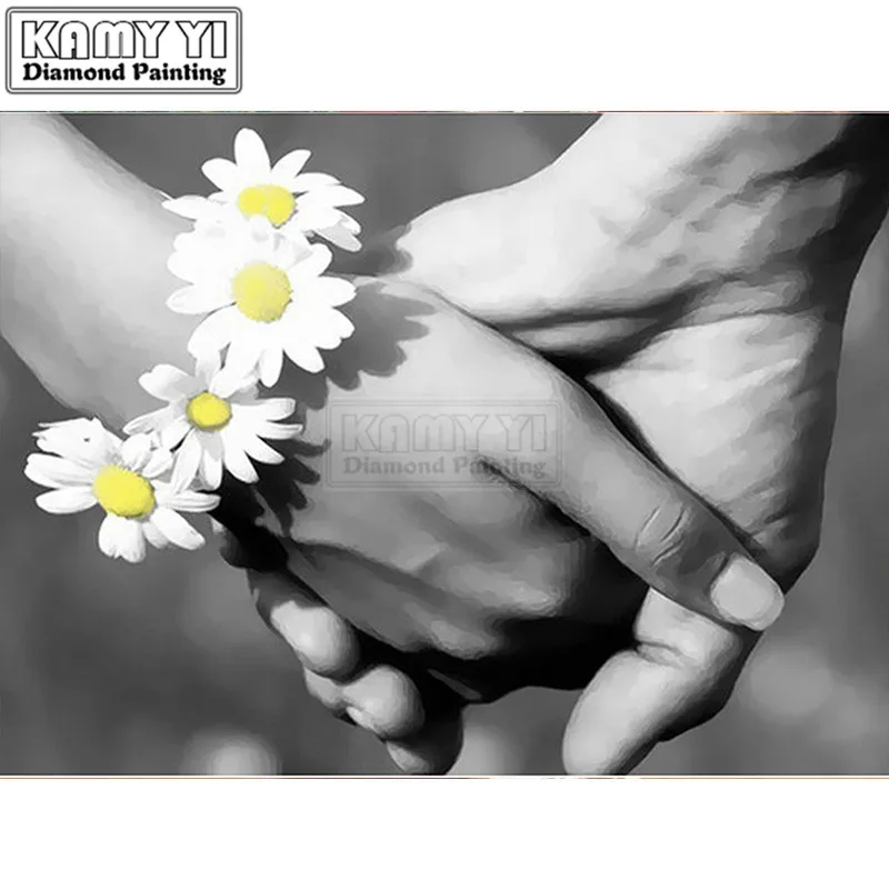 Полностью квадратная Алмазная картина Love Diamond вышивка ручная стразы украшение