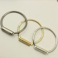 10pieceslot factory wholesale luxury handbags metal half ring handle hardware accessories