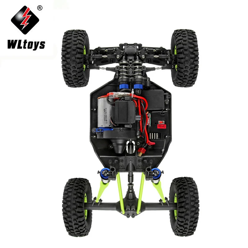 

New Arrival WLtoys 10428 2.4G 1:10 Scale Remote Control Electric Wild Track Warrior Car VehicleWith Transmitter Nice Kids Toy
