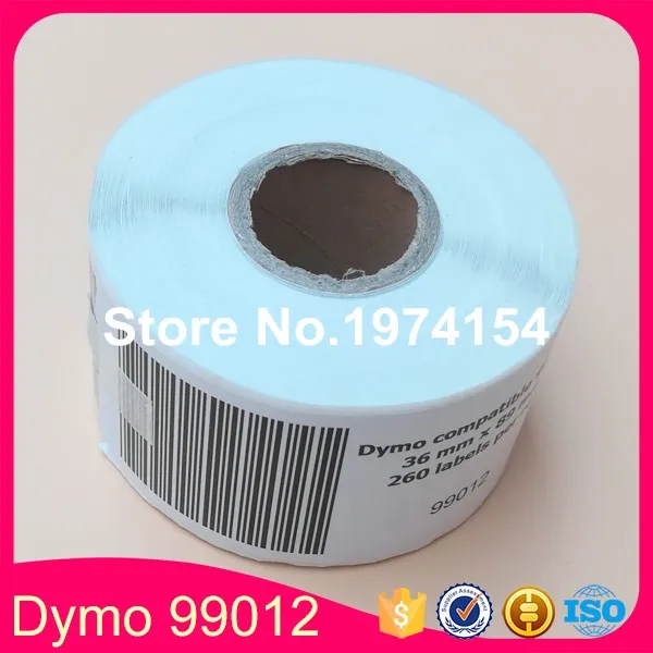 8x совместимые рулоны Dymo 99012 9012 адресные этикетки SLP | Компьютеры и офис