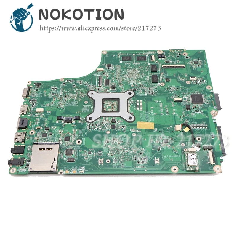NOKOTION материнская плата для ноутбука acer ASPIRE 5553G материнская плата для ноутбука MBPV706001 MB. PV706.001 DA0ZR8MB8E0 HD5000 DDR3 Бесплатный процессор