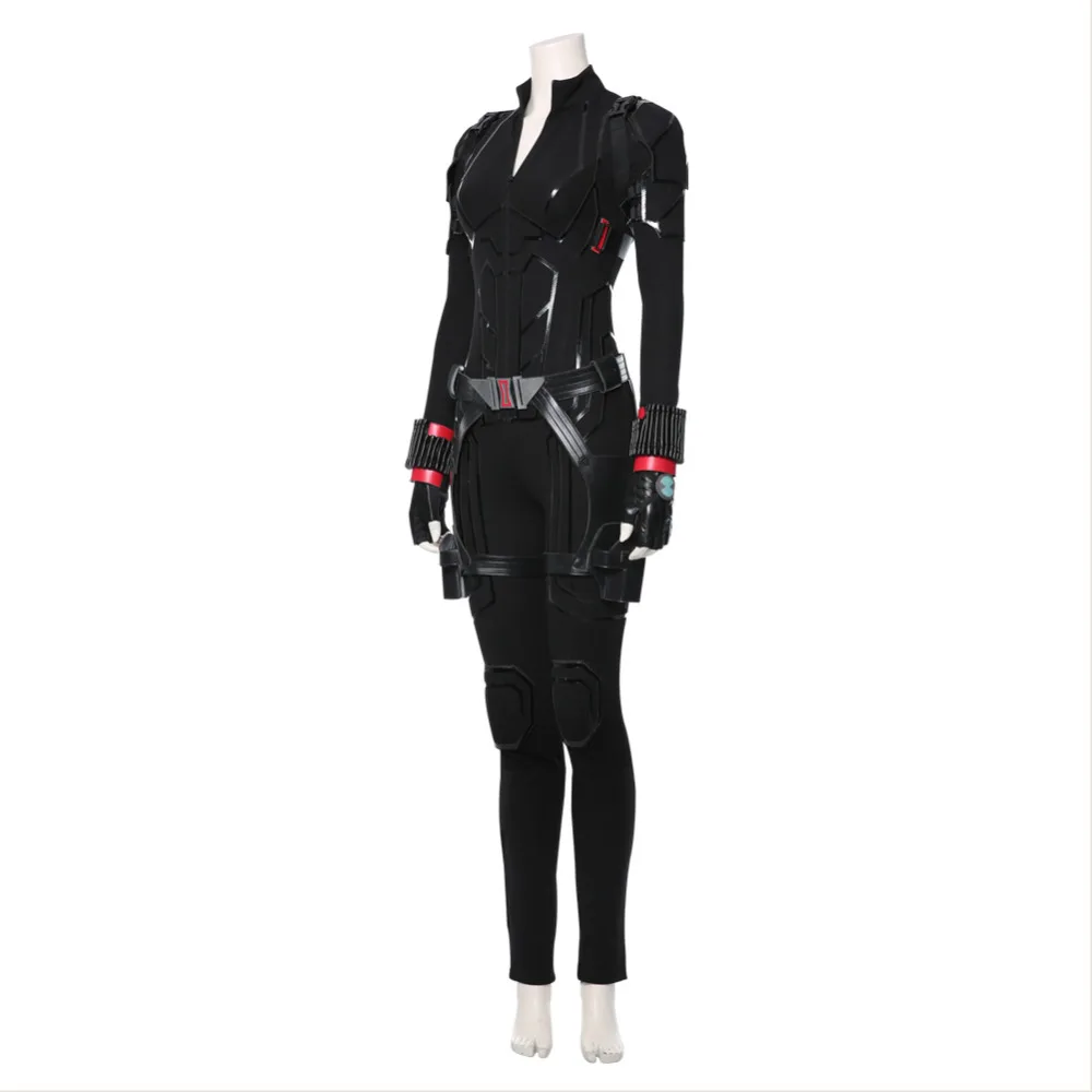 Black Cosplay Widow Costume Halloween Women Costumes Natasha Romanoff Costume Jumpsuit