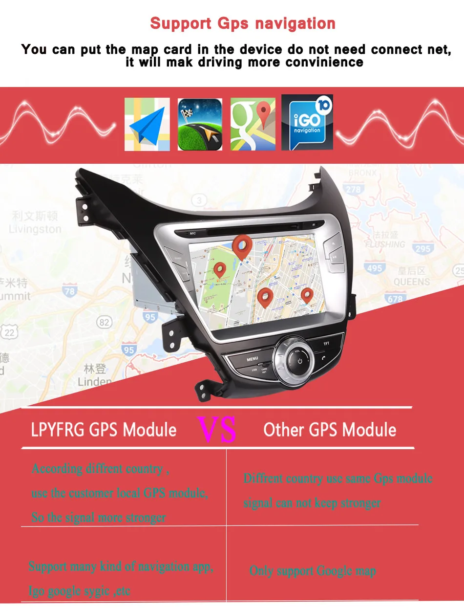 Восьмиядерный Android 9,0 4 Гб+ 64 Гб rom автомобильный dvd-плеер навигация gps Fit hyundai ELANTRA Avante I35 2011 2012 2013 радио стерео аудио