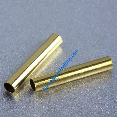 

Медные трубки Соединительные трубки для ювелирных изделий 2,5*15 мм Бесплатная доставка 8000 шт. медные трубки разделительные бусины