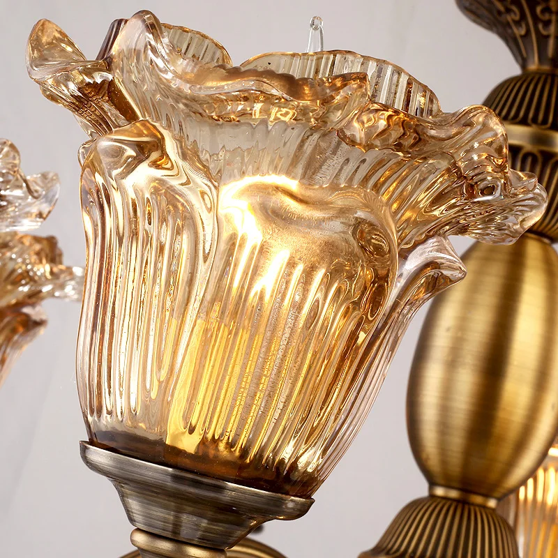 SOLFART люстра Lustre медная латунная железная лампа Освещение Подвеска Crital