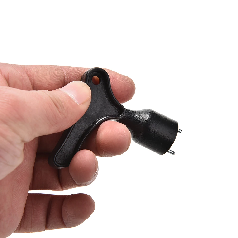 

Practical Plastic Black Golf Shoe Cleats Wrench Spike Removal Accessories Tool Club Tranning Aids