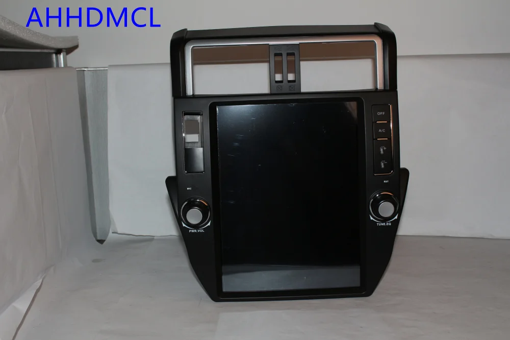 Автомобильный ПК PAD Tesla стиль мультимедийный плеер Android 7,1 gps для Land Cruiser Prado LC150 2010 2011 2012 2013