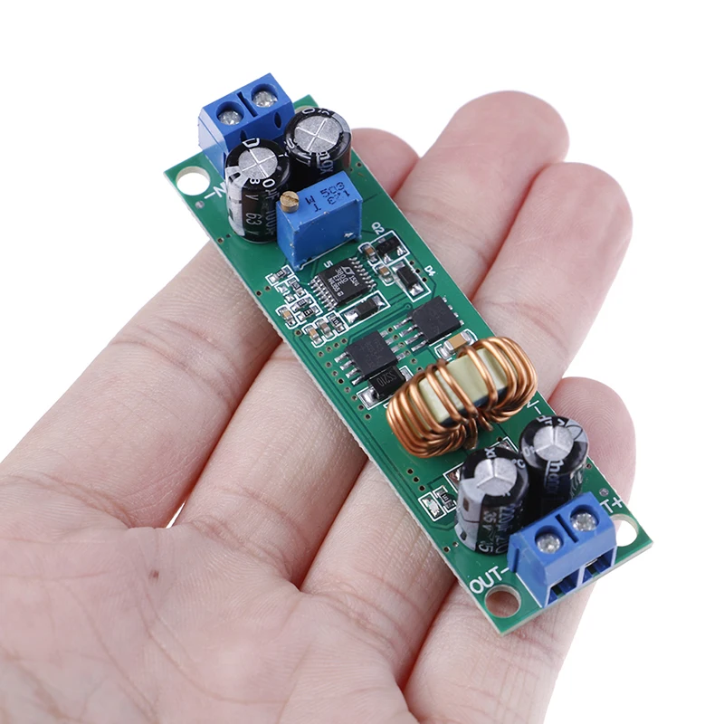 Регулируемый понижающий преобразователь 10A DC 6 5 60V до 1 25 30V|Инверторы и конвертеры|
