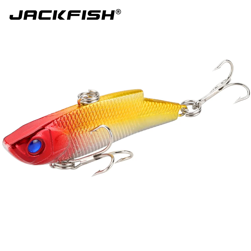 JACKFISH 10 г/55 мм VIB жесткая рыболовная приманка погремушка для рыбалки погружная