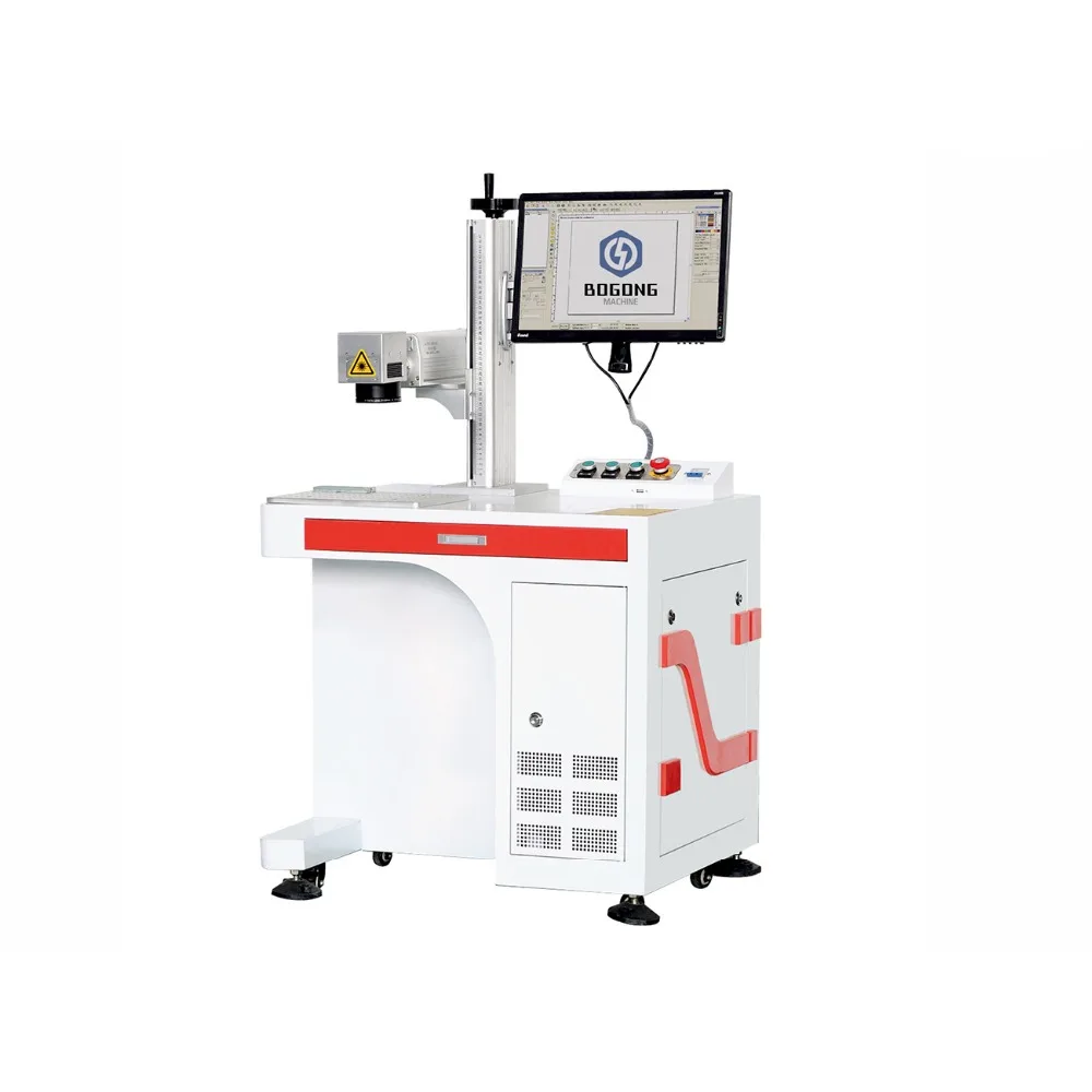 Цена поставщика металлическая маркировочная машина с динамическим лазером co2