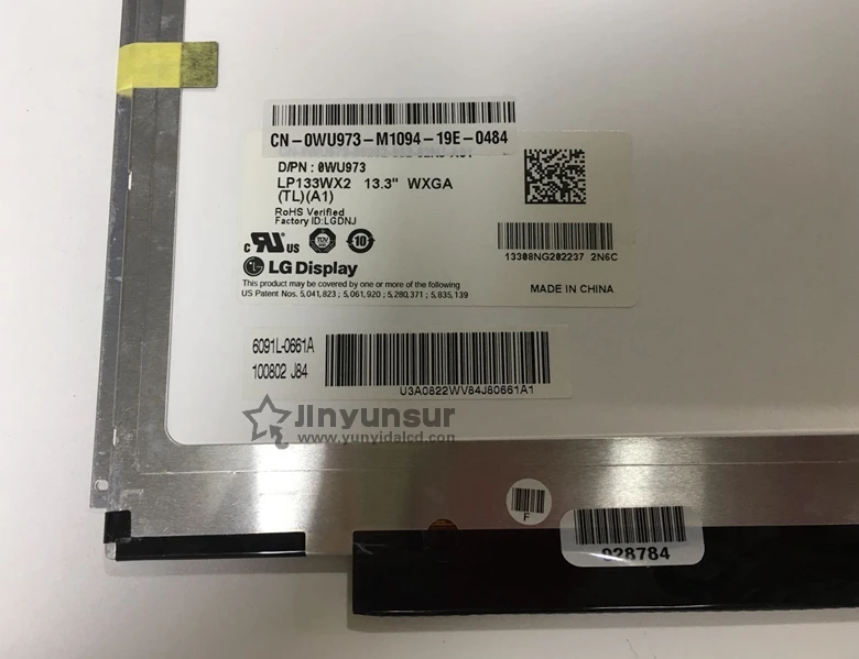 Quying LP133WX2 TL A1 13 3 &quotWXGA для DELL LATITUDE E4300 ноутбук ЖК экран Замена дисплея|ЖК-экран