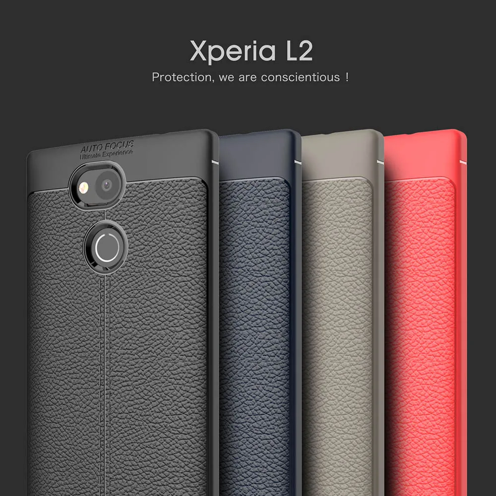 Силиконовый чехол для Sony Xperia L2 2L LTE H3311 H4311 XperiaL2 из ТПУ L 2 H 3311 4311|Чехлы-накладки| |