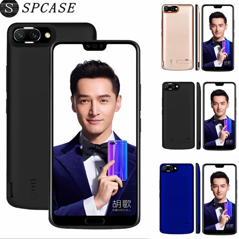 SPCASE 6500 мАч портативный батарея зарядное устройство чехол для huawei Honor 10