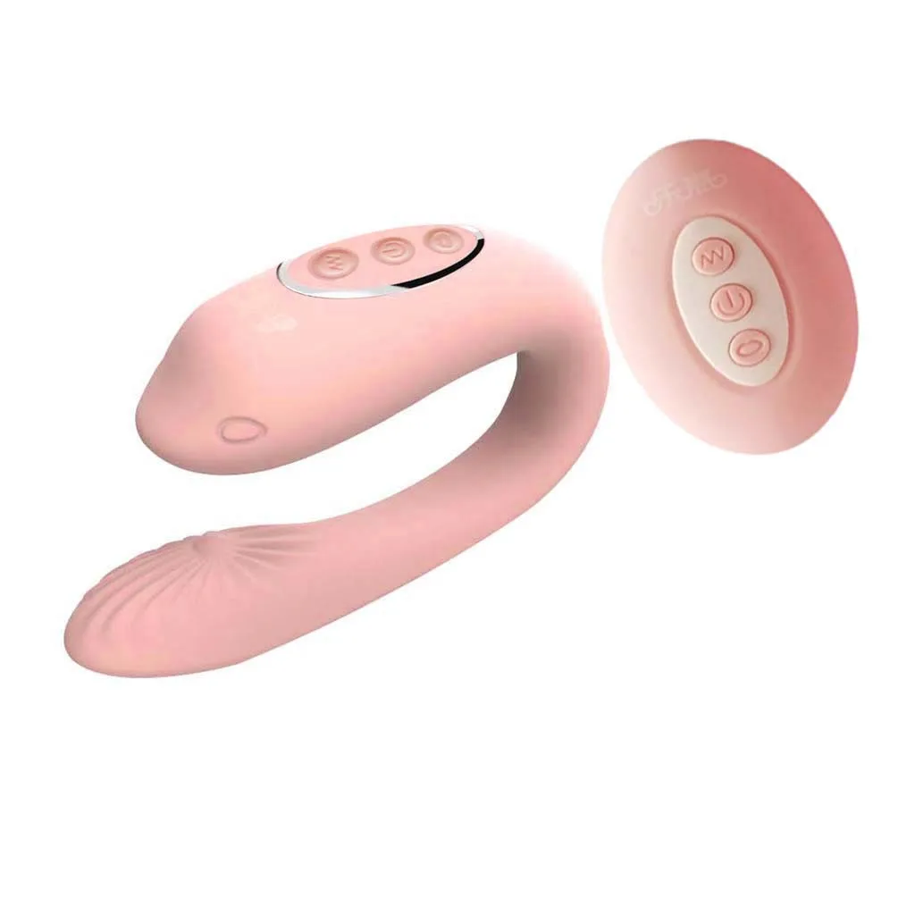 Фаллоимитатор для точки G вибратор кролик женщин двойная перезаряжаемая