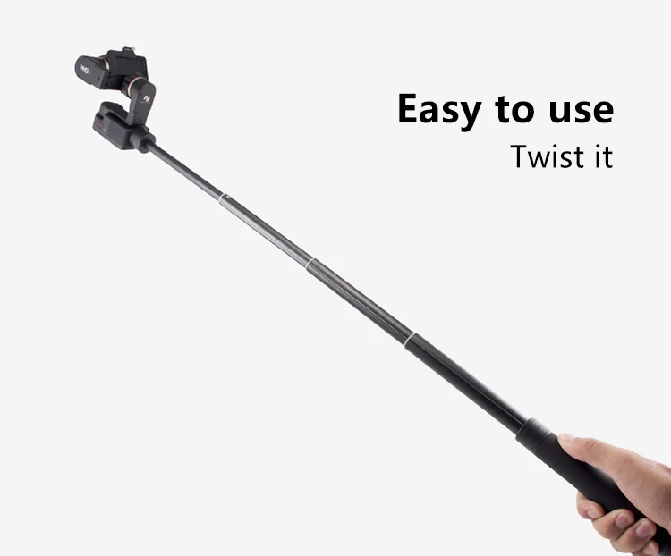 Feiyu ручной регулируемый удлинитель для G6 G5 SPG2 WG2X DJI OSMO 2 Zhiyun Smooth 4 ручной карданный аксессуар