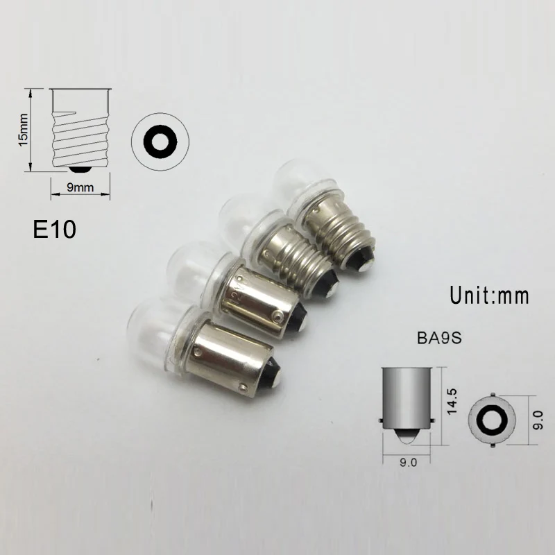 T4W 24V BA9S светодиодный лампы E10 60V 6 в 12 В 36 48V автомобилей 2835 2 SMD СВЕТОДИОДНЫЙ