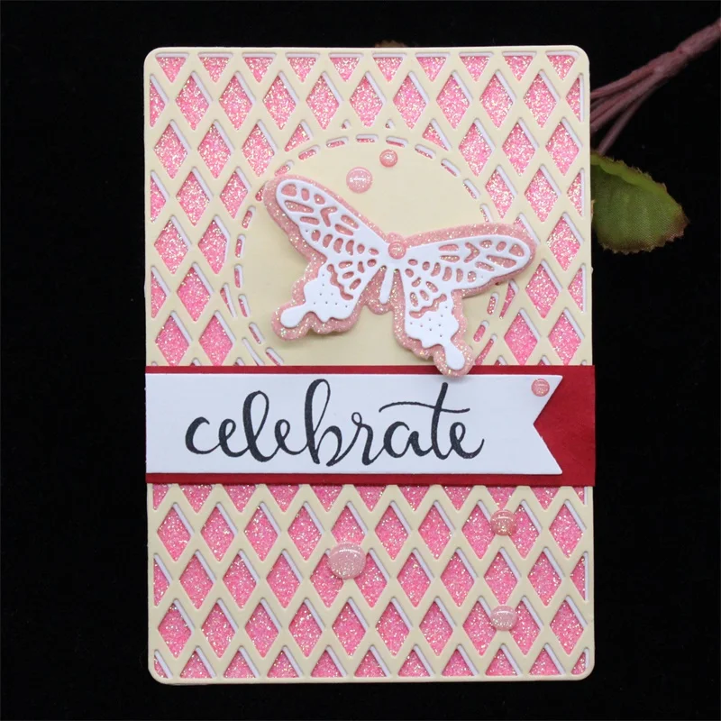 

Фоновая рамка металлические режущие штампы трафареты для DIY скрапбукинга/фотоальбома декоративное тиснение DIY бумажные открытки