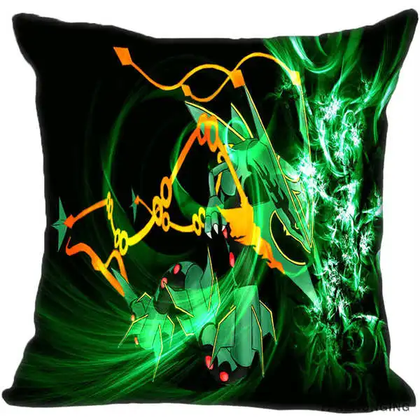 Square Pillowcases Заказная декоративная наволочка Pokemon Pikachu квадратная Наволочка на молнии(с одной стороны) 180522-16 - Цвет: Square Pillowcases