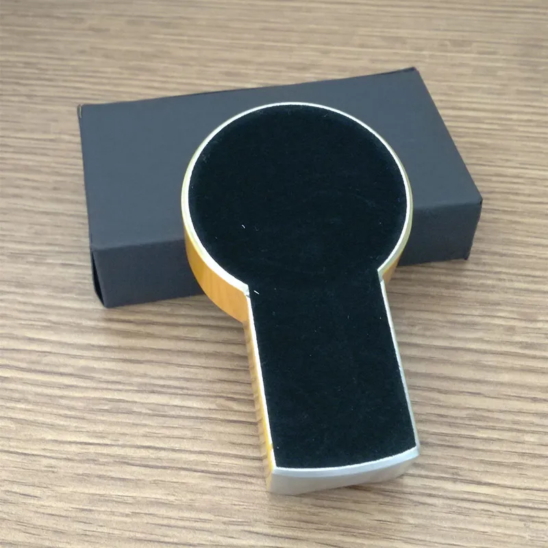 COHIBA мини титановый сплав для путешествий Три цвета пепельница сигар 1 Подставка |