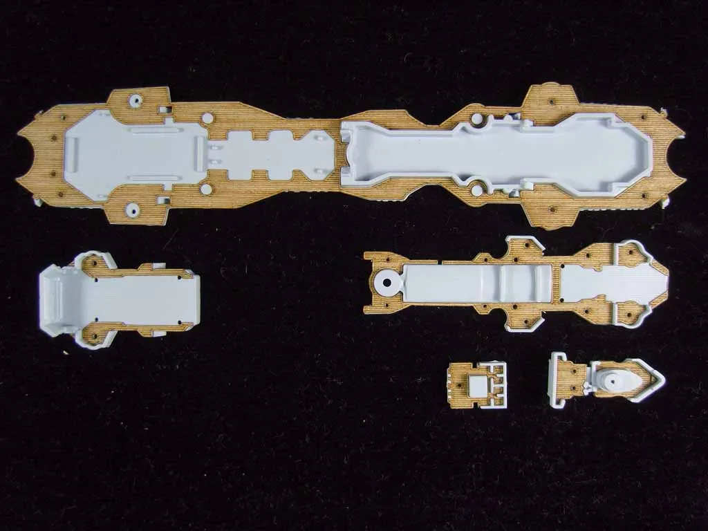 ARTWOX немецкий принц Eugen деревянная палуба AW50025 Airfix/A05203|decking wood| |