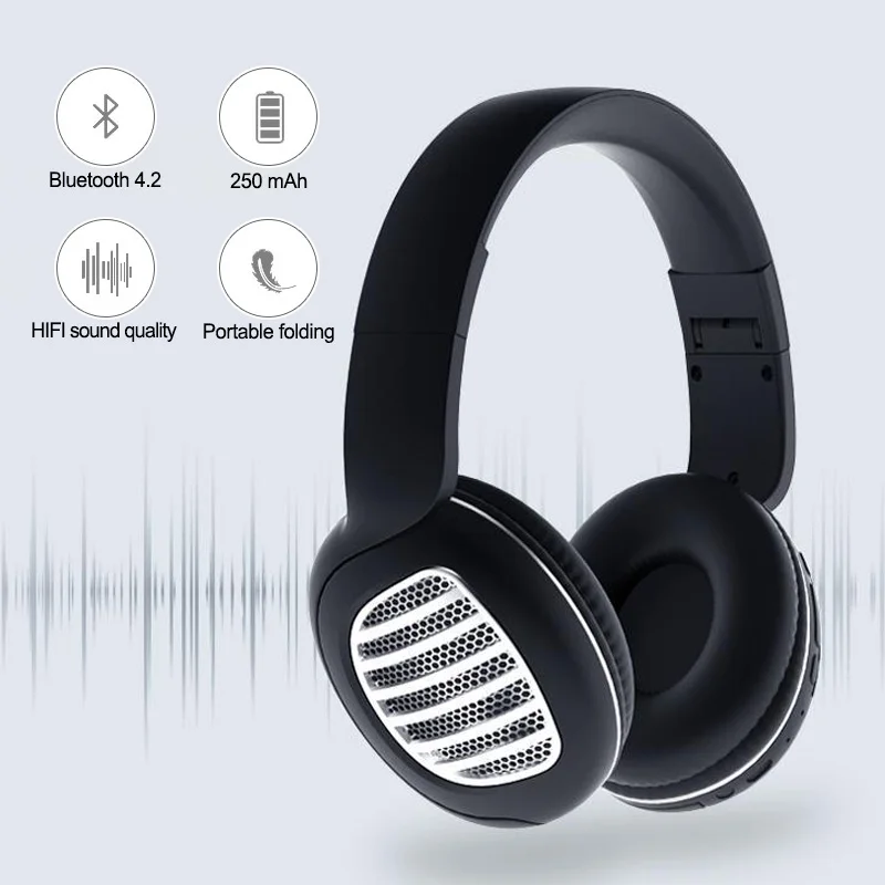 Bluetooth беспроводные наушники свободные руки складная гарнитура наушники-вкладыши