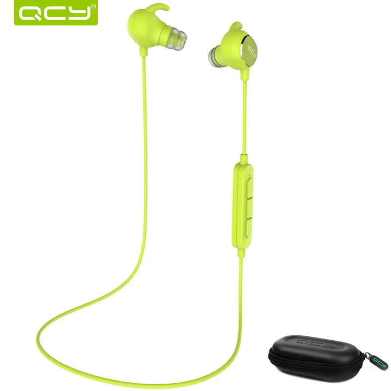 QCY QY19 Спортивные Bluetooth Наушники быстрая зарядка стерео Беспроводная гарнитура с