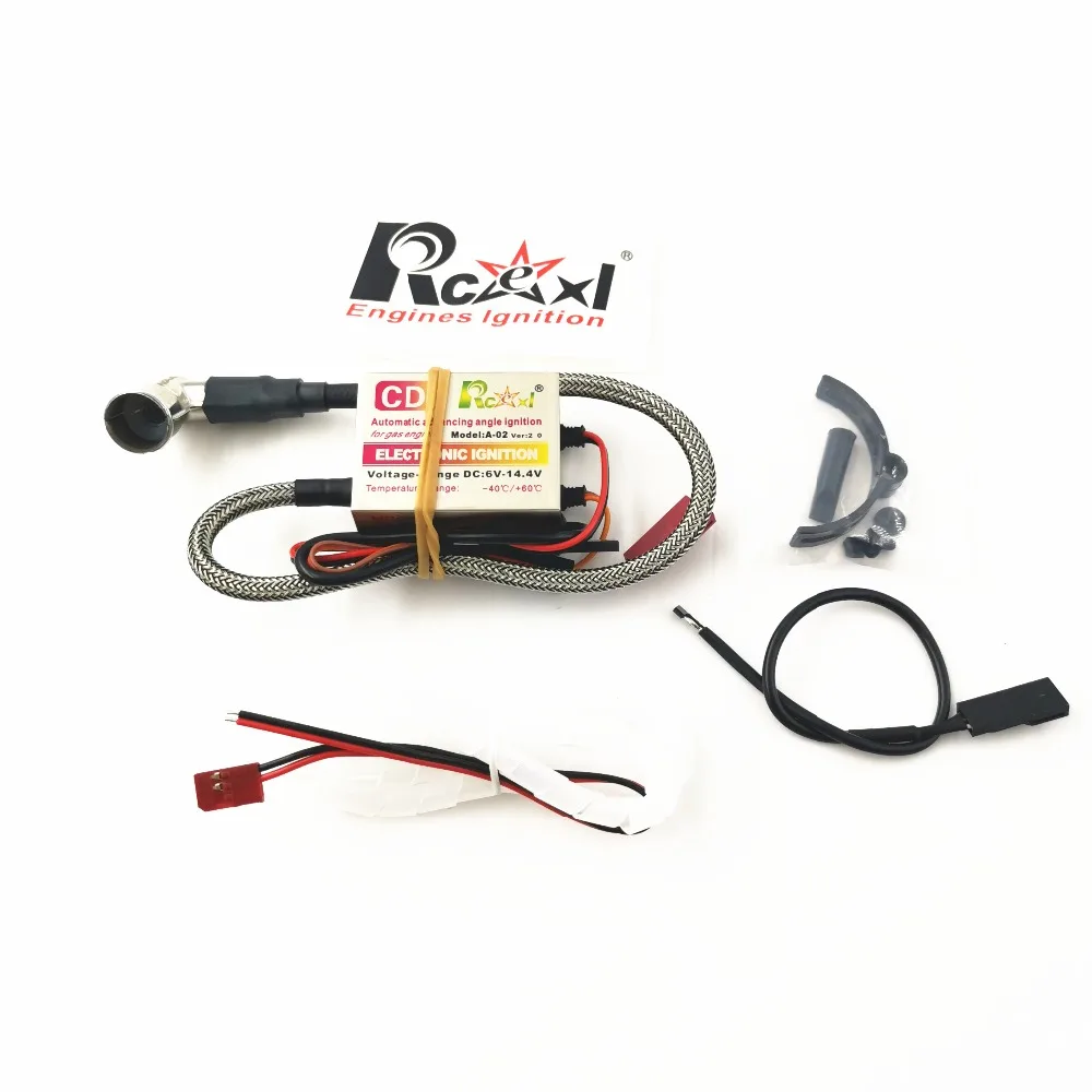 Rcexl Зажигание CDI для CM6 свеча зажигания DA DLE газовый бензиновый двигатель rc самолет
