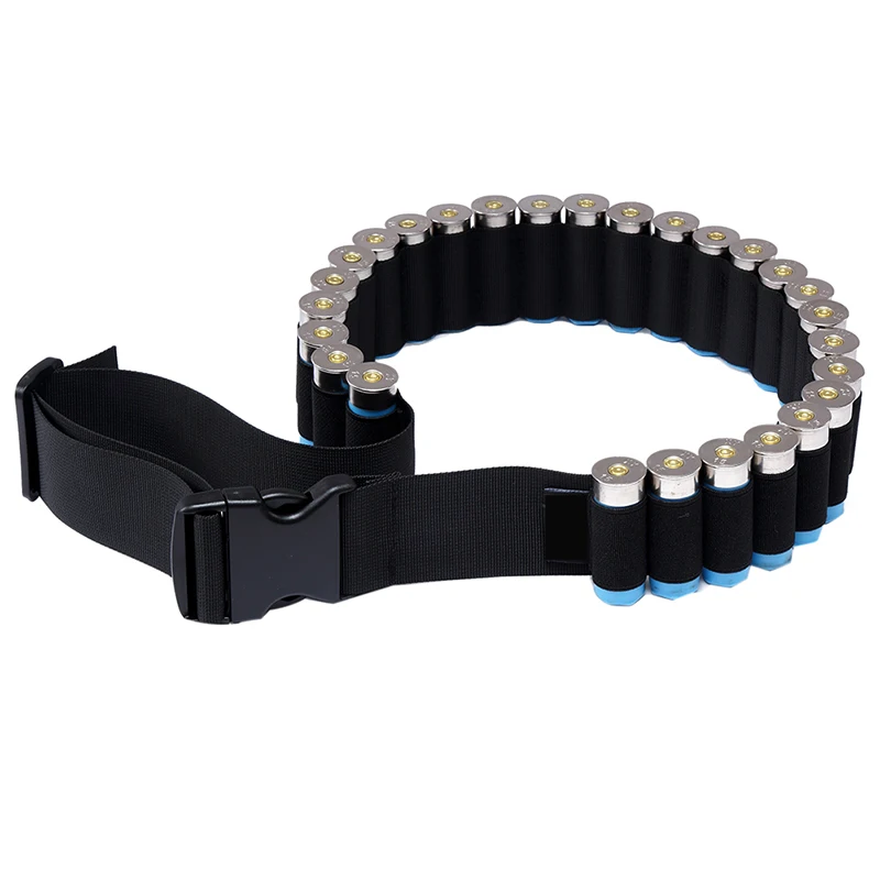 

Airsoft Tactical Fighter 27 Shell Belt Bandolier Gun Calibre 12 Holder Shotgun Cartridge Belt Military Ammunition Outdoor