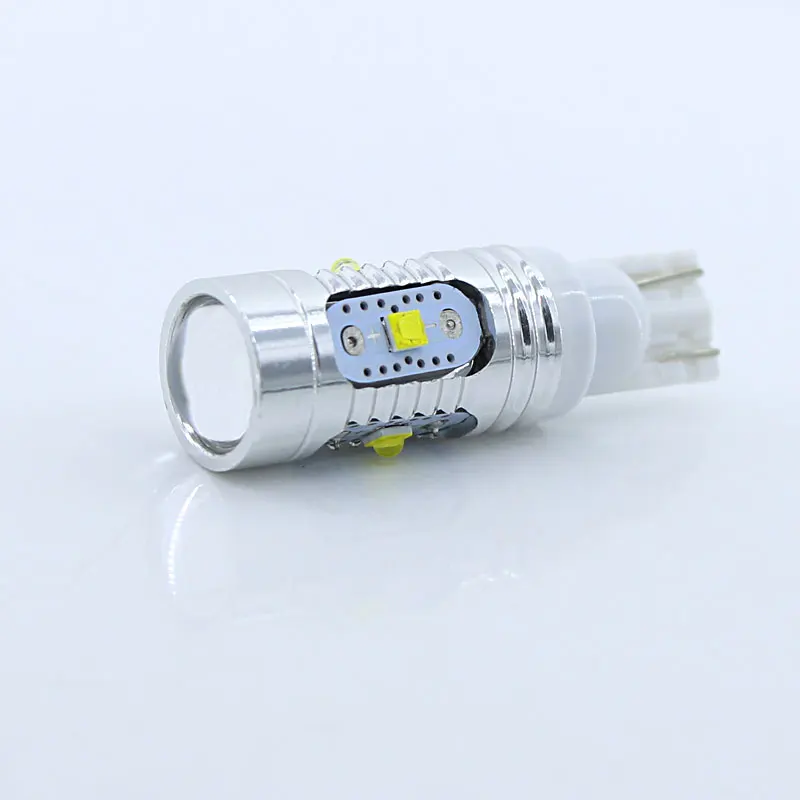 Комплект из 2 предметов белая T10 25W 168 921 XBD чипы светодиодный Обратный DRL светильник