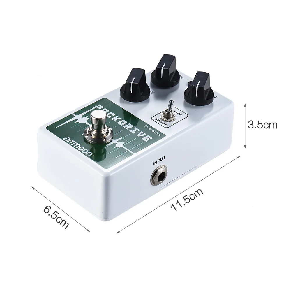 Горячая Распродажа Классические педаль для гитарного эффекта овердрайв с теплой