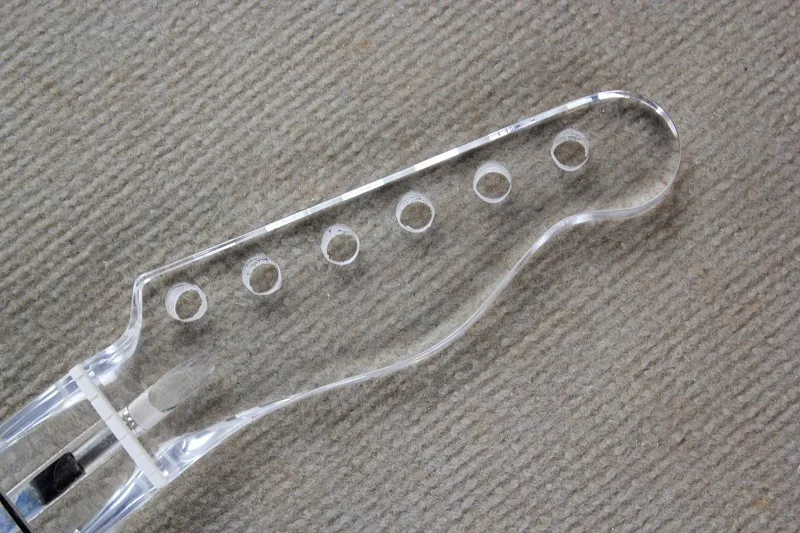 DIY полуфабрикат Гитара шеи TL акрил может установить аксессуары