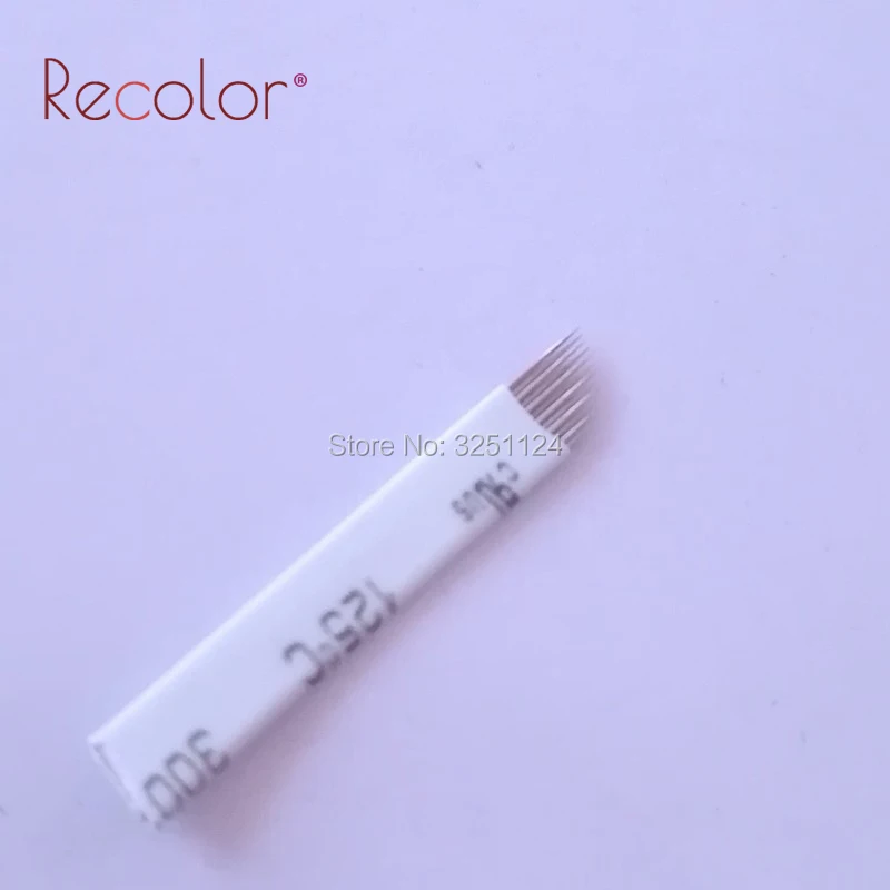 Иглы для микроблейдинга 12 шт. 0 25 мм 50 шт.|microblading needles pin|microblading needlesmicroblading pin |