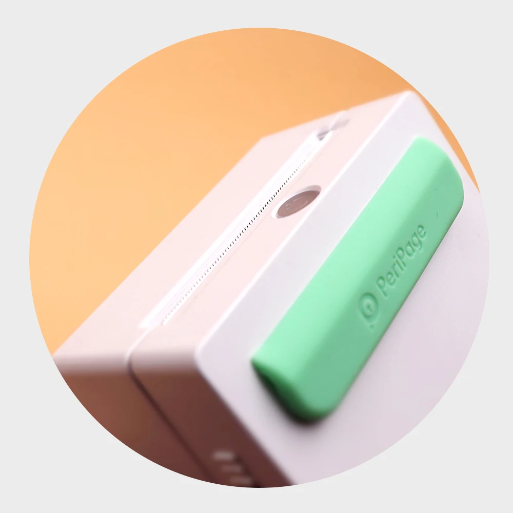 Карманный мини-термопринтер PeriPage A8 с Bluetooth портативный принтер источником