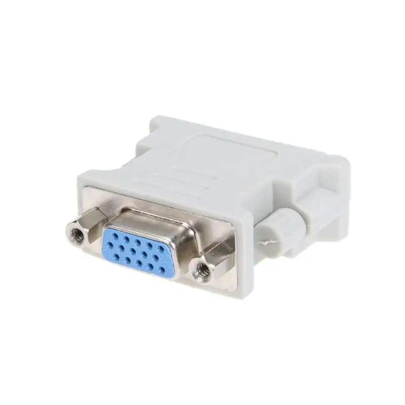 Конвертер DVI 24 + 5 папа мама VGA адаптер мониторы VGA|Кабели VGA| |
