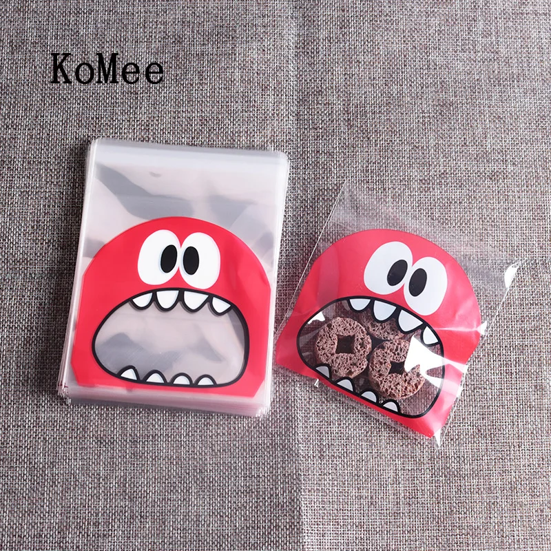 Новинка 100 шт. милая маленькая пластиковая сумка 7 см и 10 из ОПП с острыми зубцами