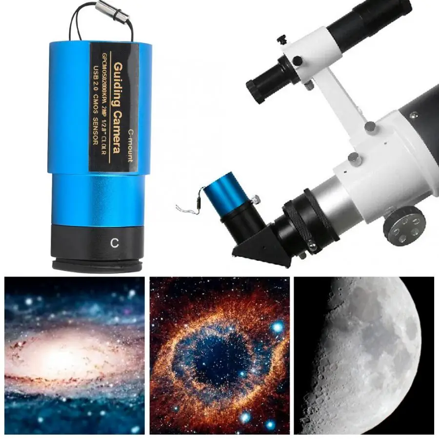 2 Megapixel Astronomical Camera Astrophotography USB2.0 HD 1.25 inch Interface Blue Driver Software for KOPPACE OS | Электроника