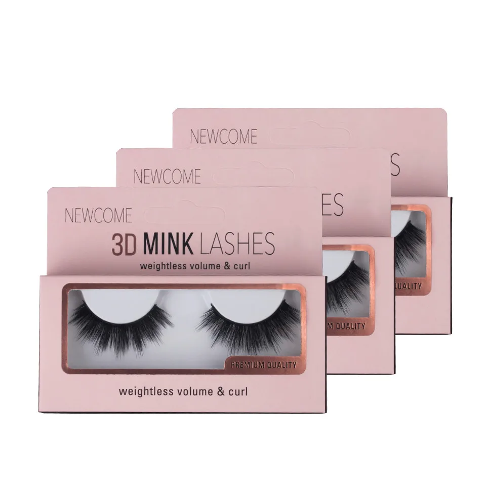 Новинка 1 пара толстые накладные ресницы в полоску норковые натуральные длинные