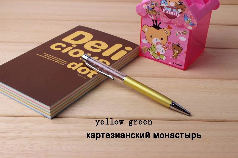 Genkky, 1 шт., кристальная ручка, алмазные шариковые ручки, канцелярские товары, новинка, шариковые ручки, подарок, офисные материалы, школьные принадлежности