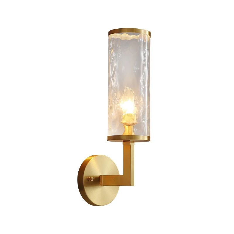 2019 New Arrival Creative Real Brass Wall Lamp Modern Wall Light Home Lighting Restaurant Aisle Corridor Pub Cafe Shop Foyer