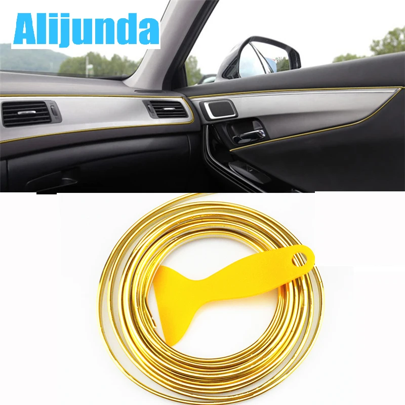 Декоративная лента Alijunda для Hyundai ix35 iX45 iX25 i20 i30 Sonata Verna Solaris 5 м | Автомобили и