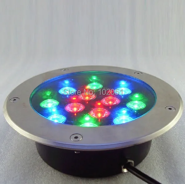 Высокая Мощность 12 Вт RGB LED Подземный свет с DMX512 совместимы IP 65 CE RHOS|led rgb 12w|led lightlight